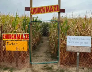 Church maze