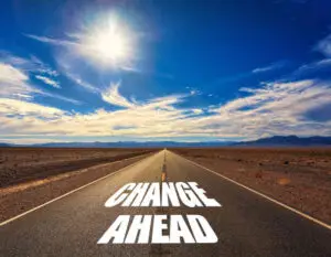 Change ahead